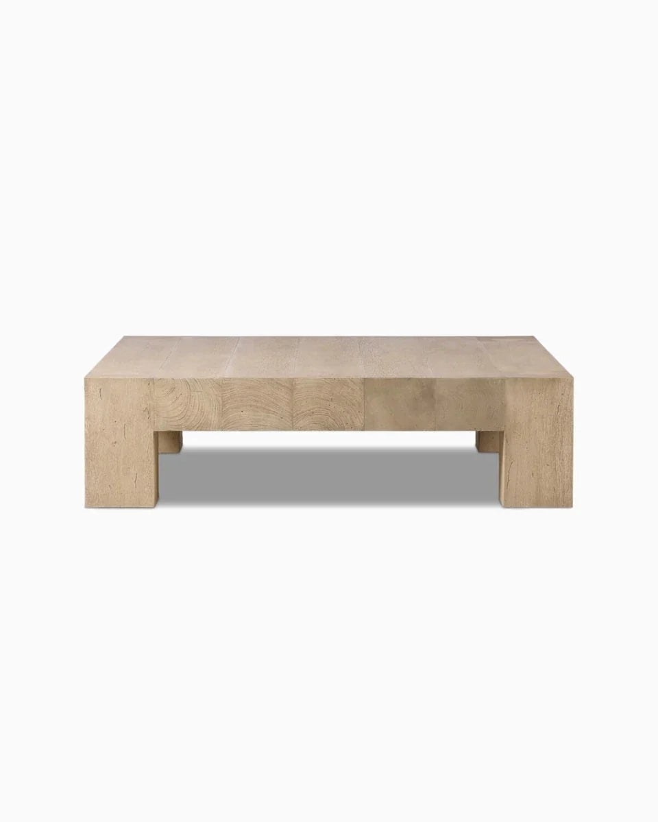 Whitewash Rustic Wormwood Oak / 55"