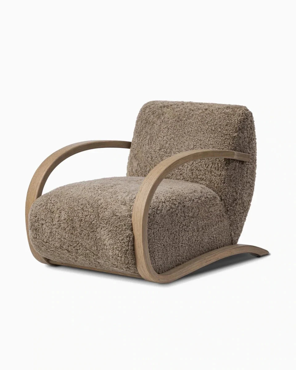 Taupe Shearling