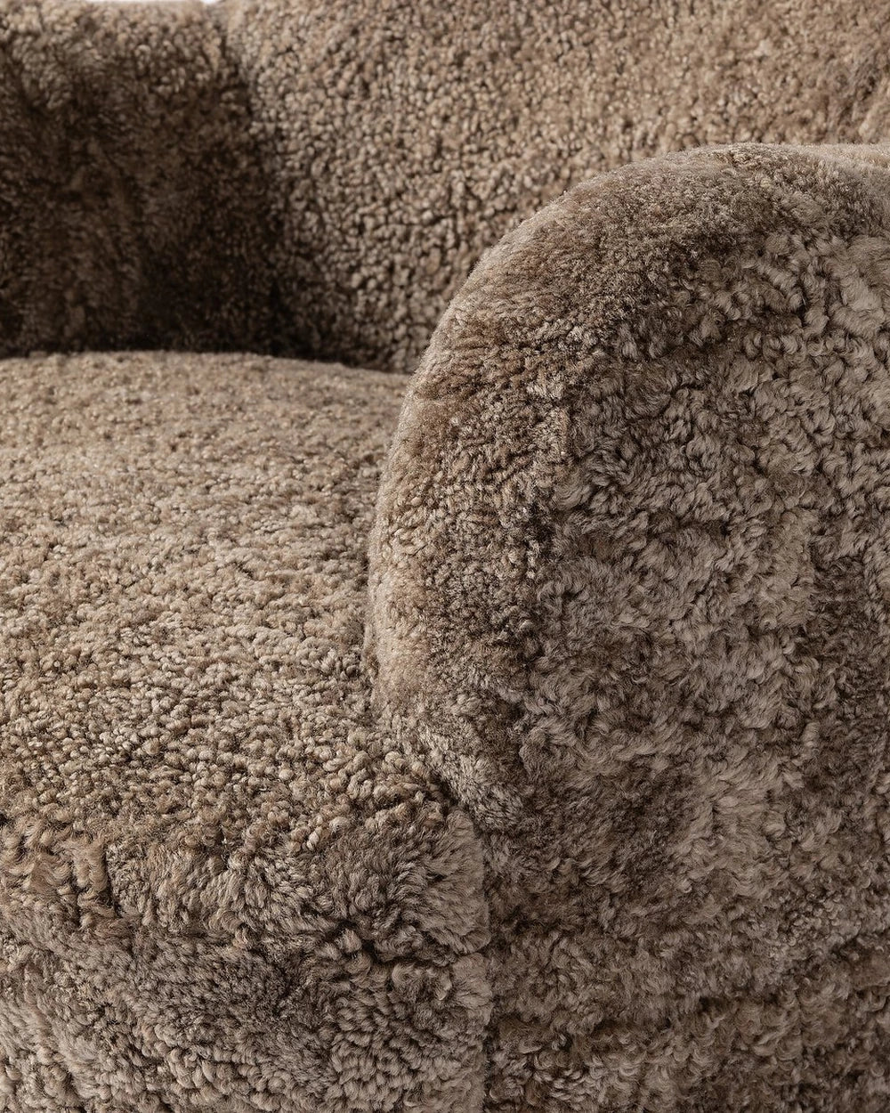 Taupe Shearling