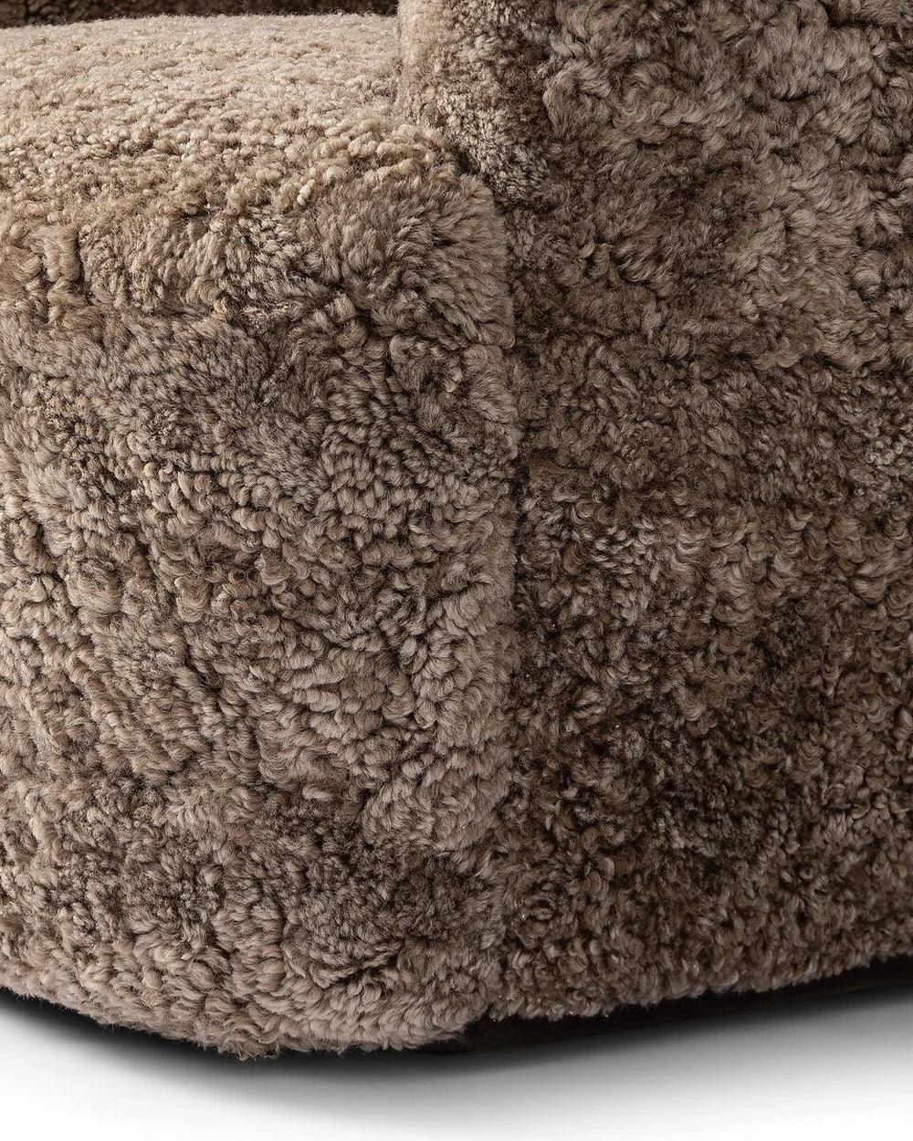 Taupe Shearling