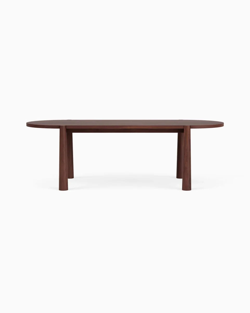 Brown Oak / 96" length | Seats 6