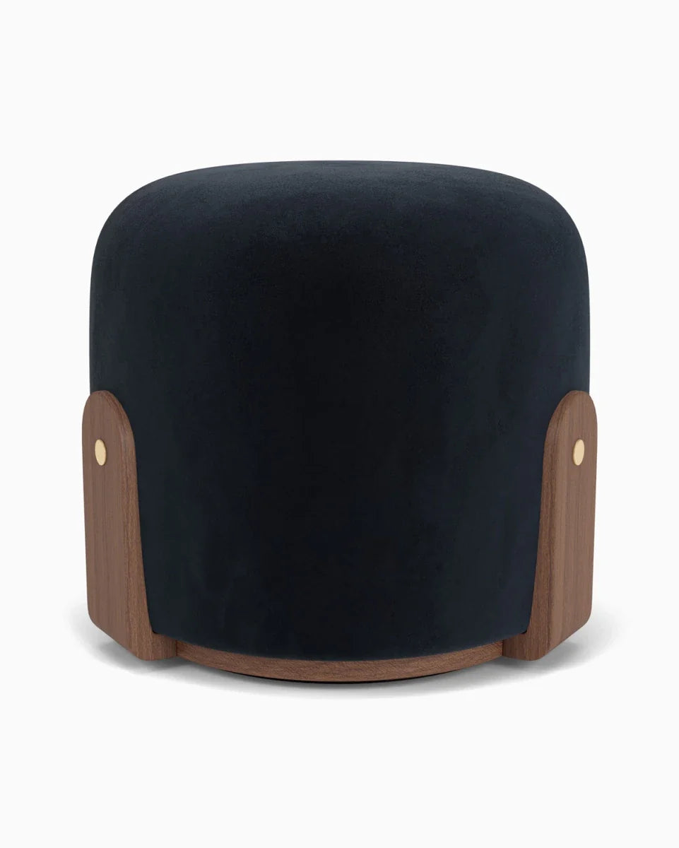 Ebony Velvet / Walnut Frame