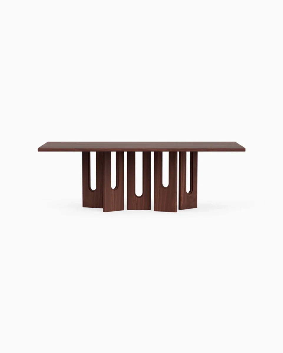 Walnut / 90" length | Seats 6-8