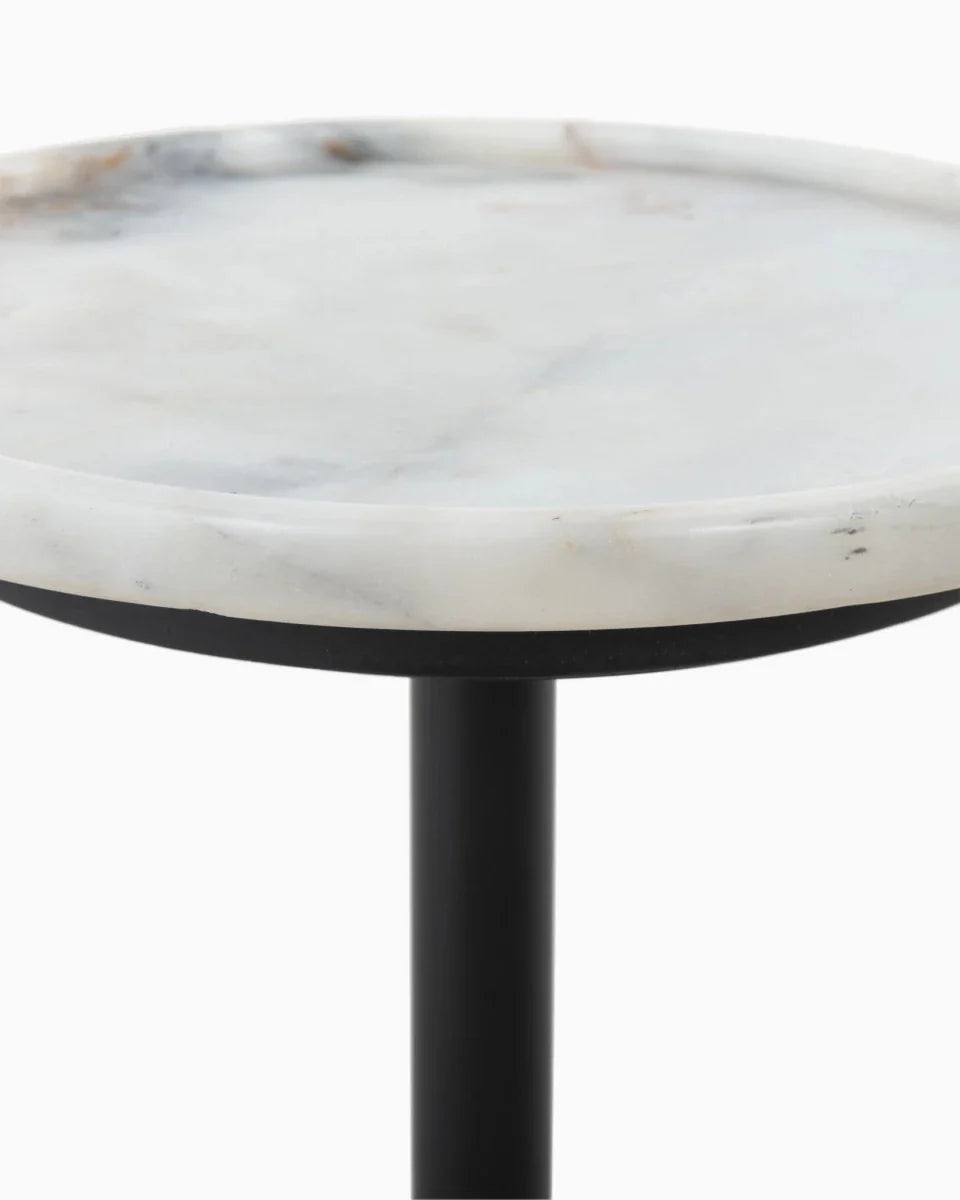 Polished White Marble