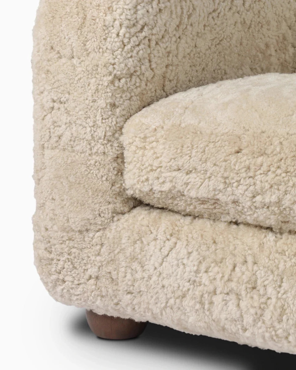 Beige Shearling