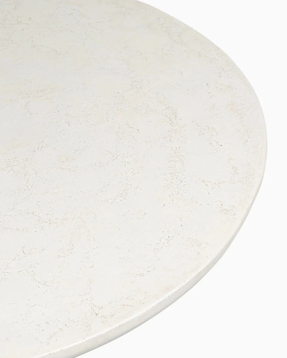 Aged White Concrete / Small (26")