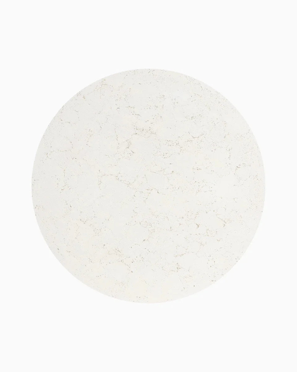 Aged White Concrete / Large (36")