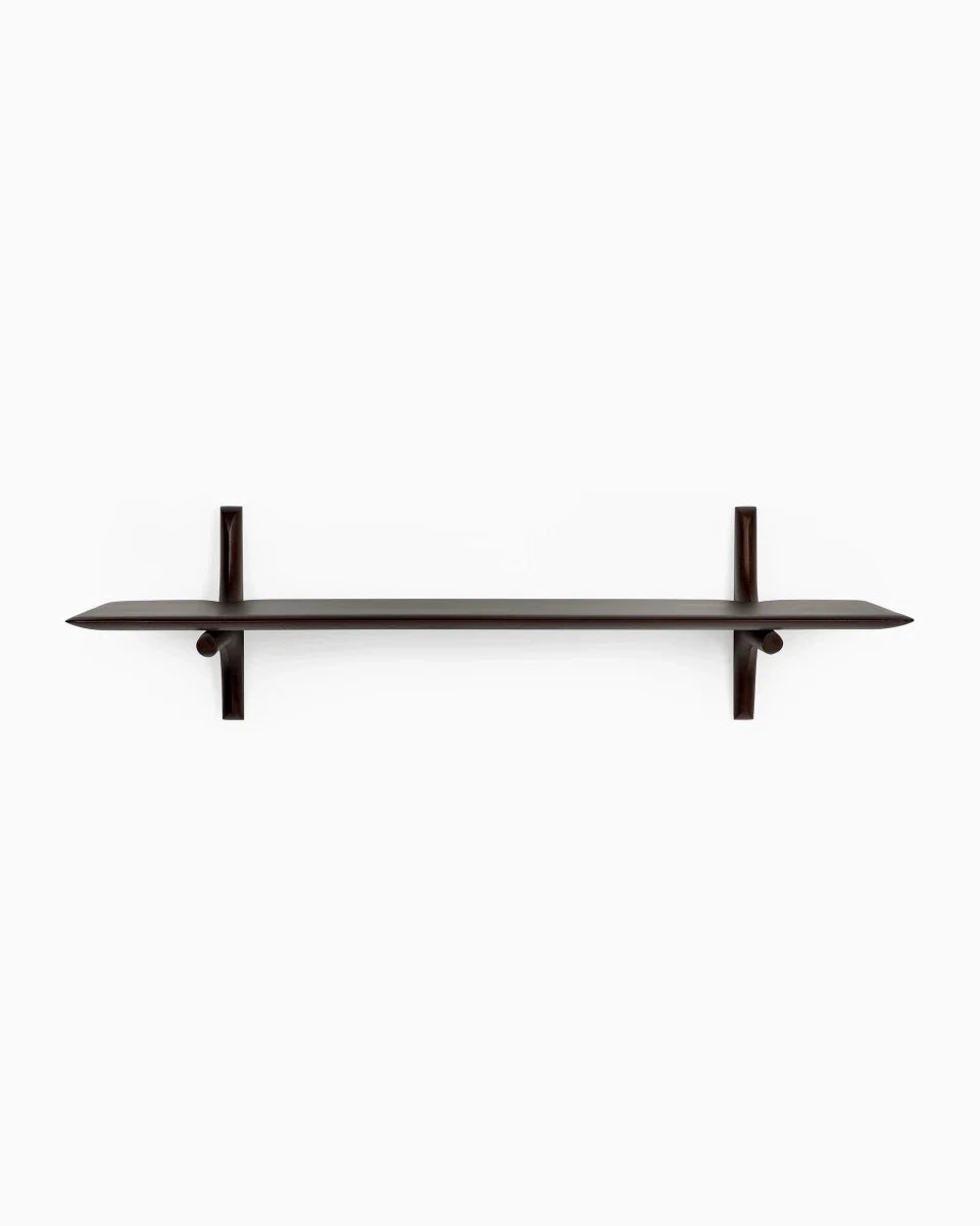 Dark Brown Mahogany / 1 Shelf (39.5")