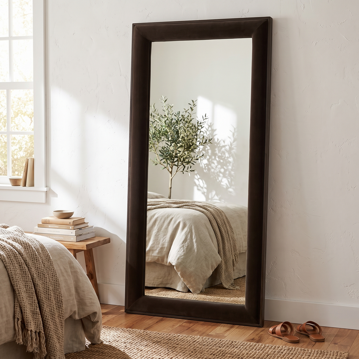 Velaz Floor Mirror - lifestyle