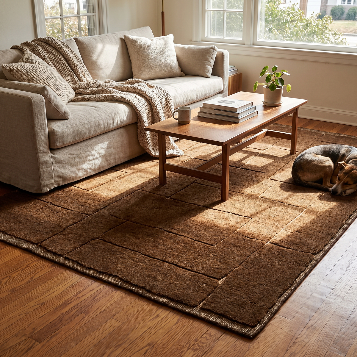 Florian Hand-Knotted Rug - lifestyle