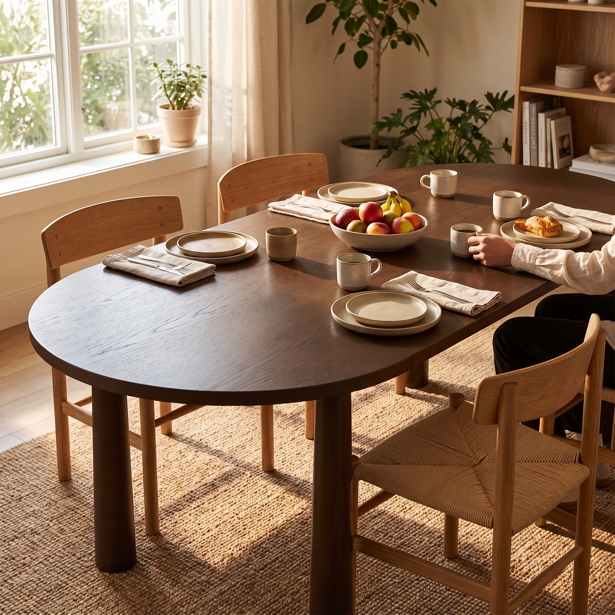 Loop Dining Table - lifestyle