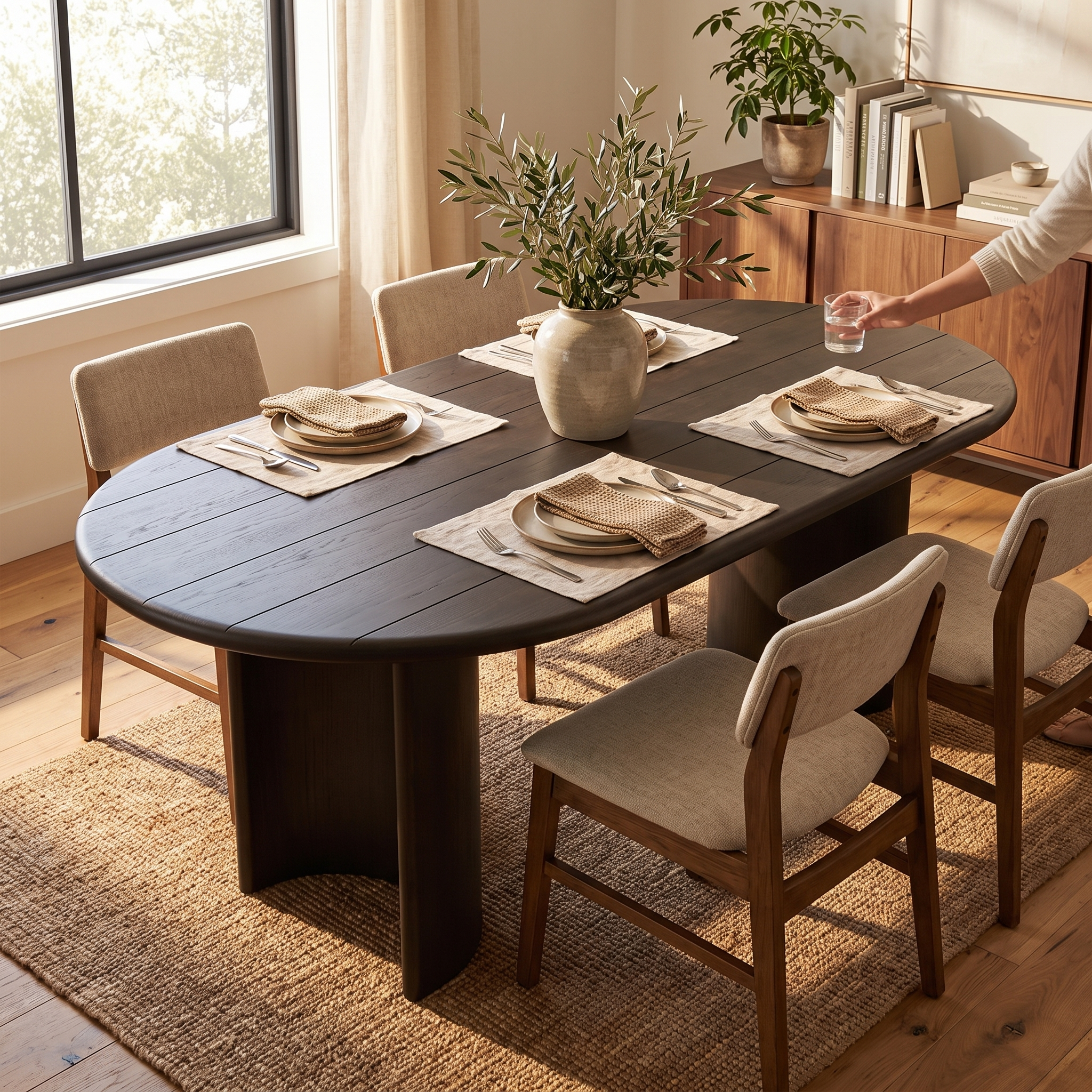 Paden Outdoor Metal Dining Table