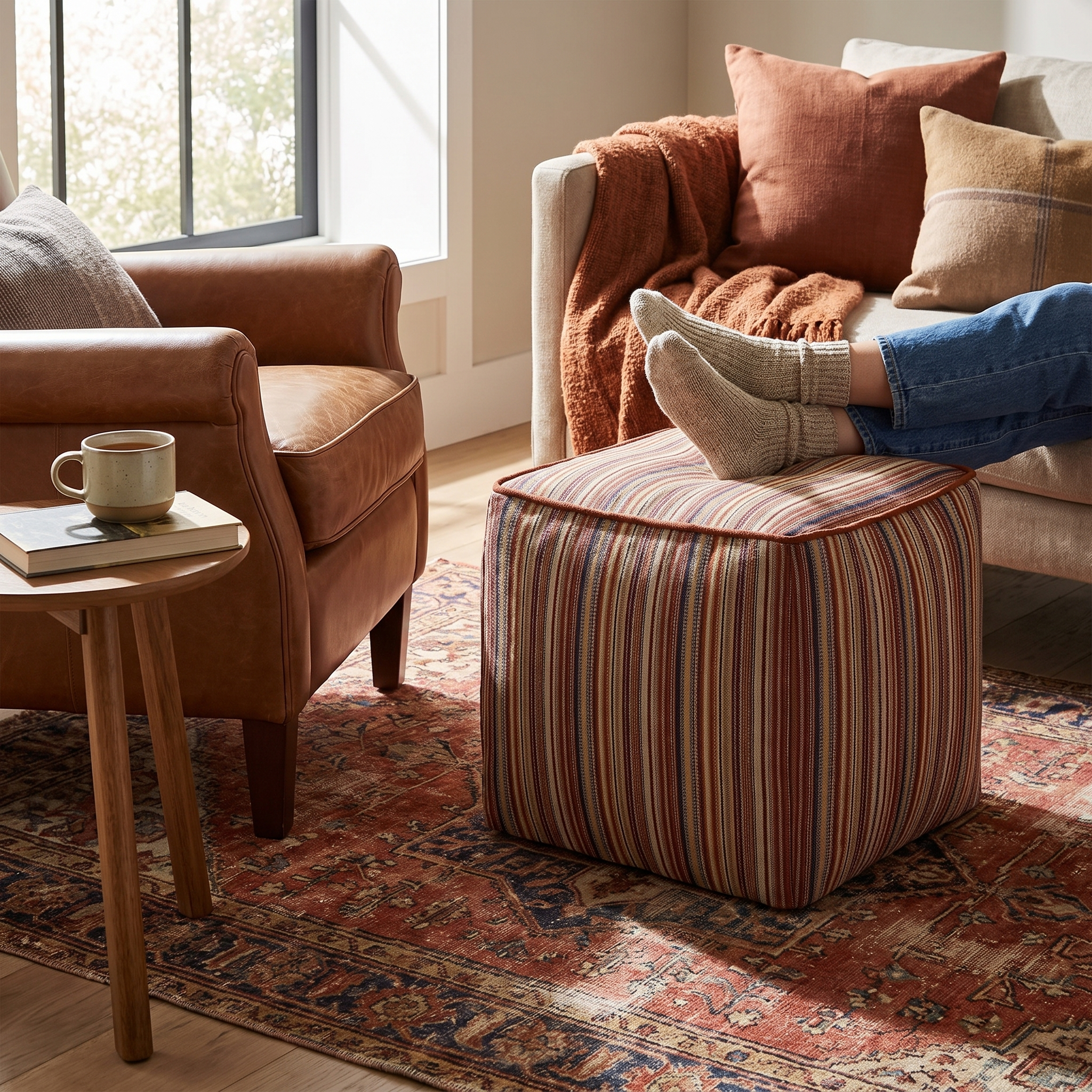 Zahara Outdoor Pouf