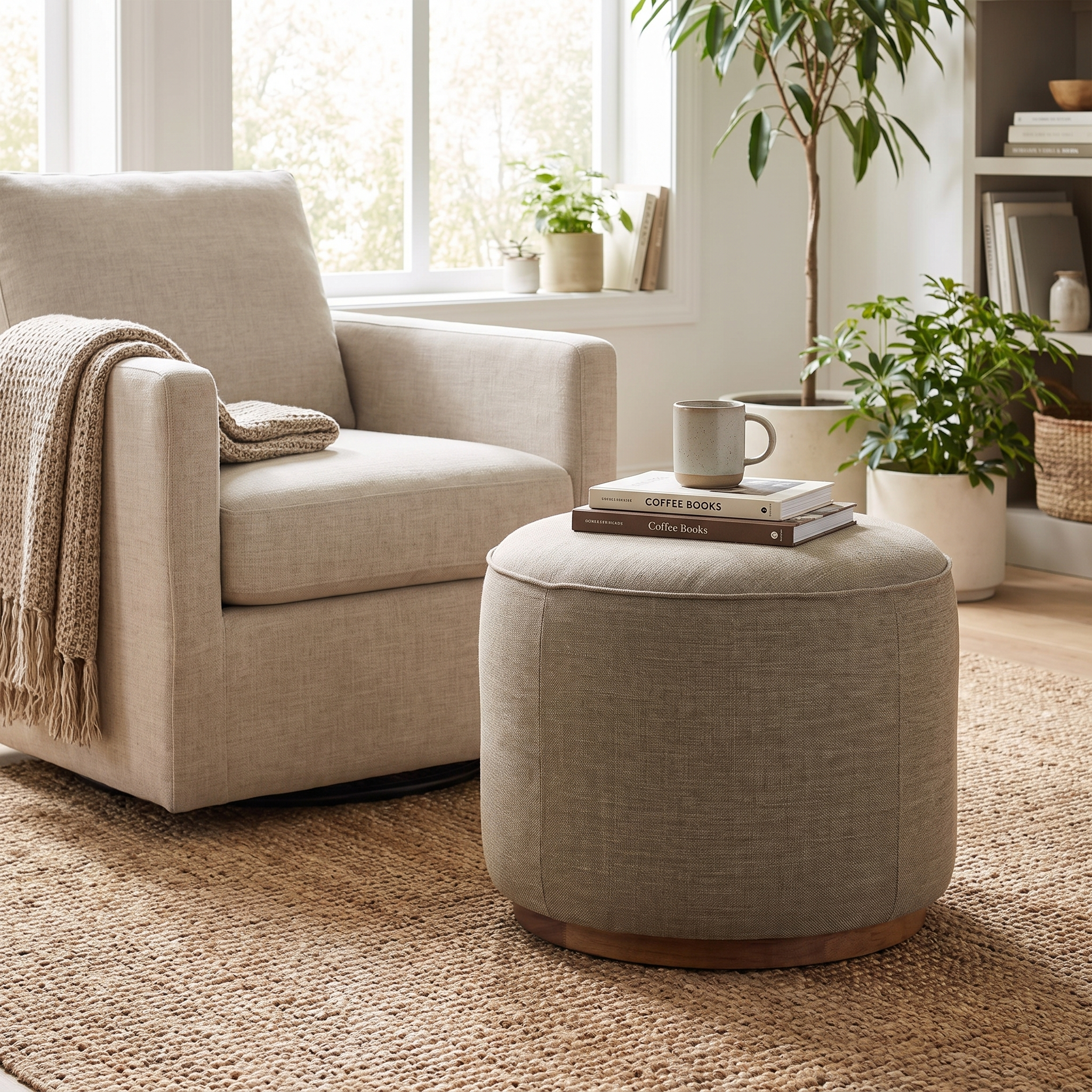 Sinclair Outdoor Ottoman