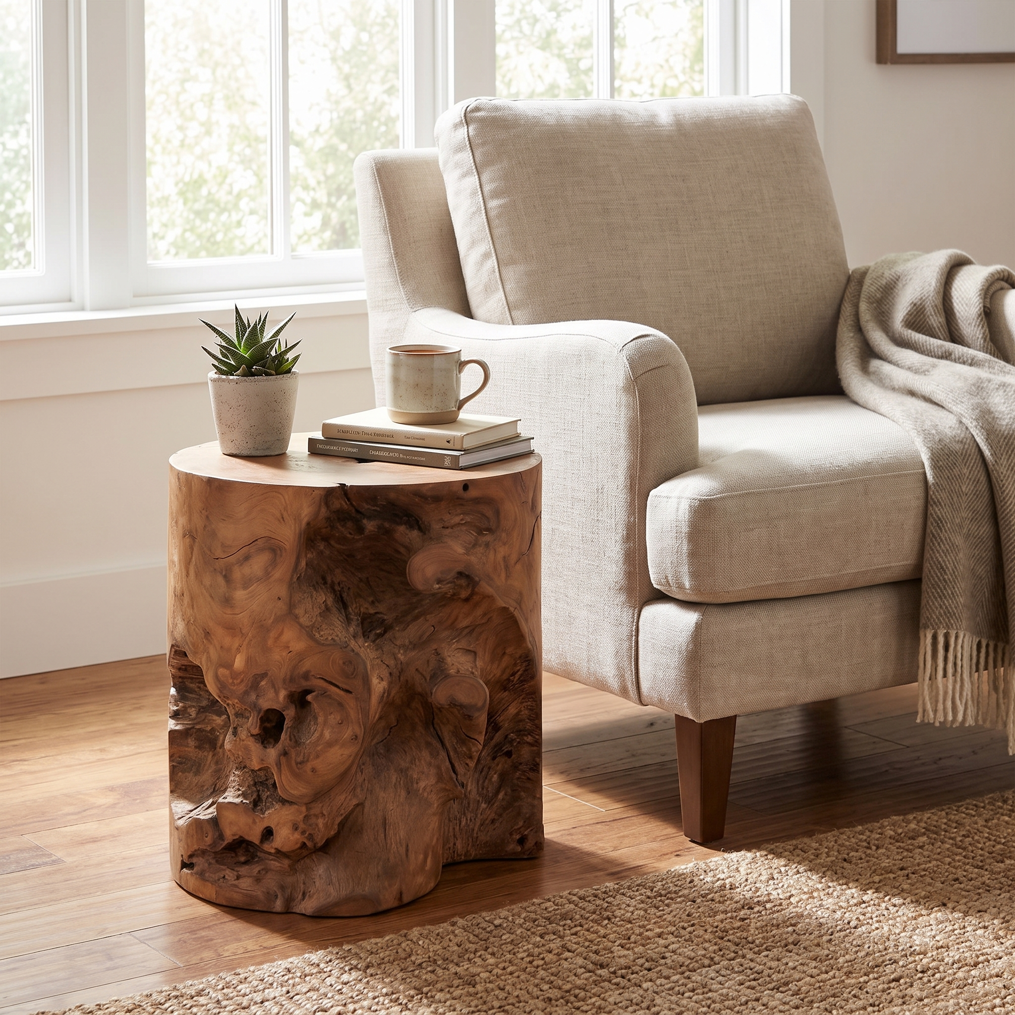 Teak Stool