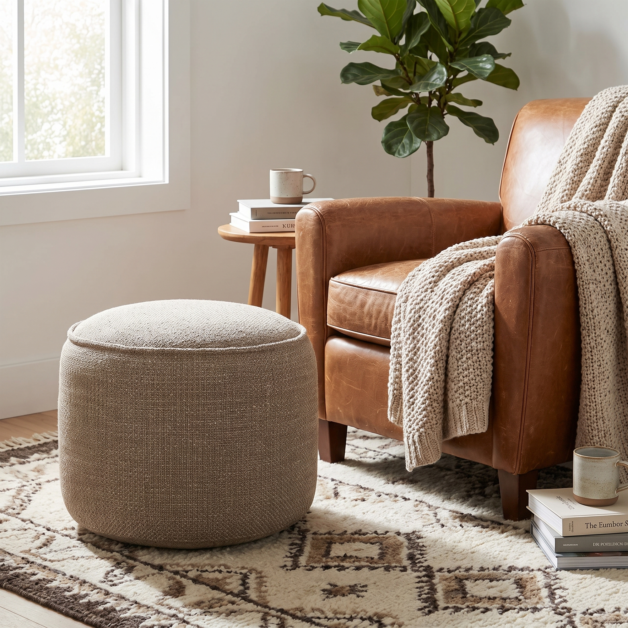 Donut Outdoor Pouf