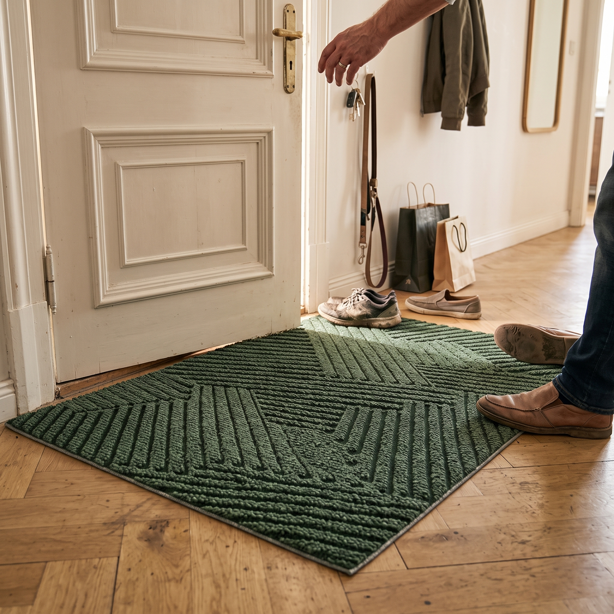 Durable Non-Slip Door Mat lifestyle