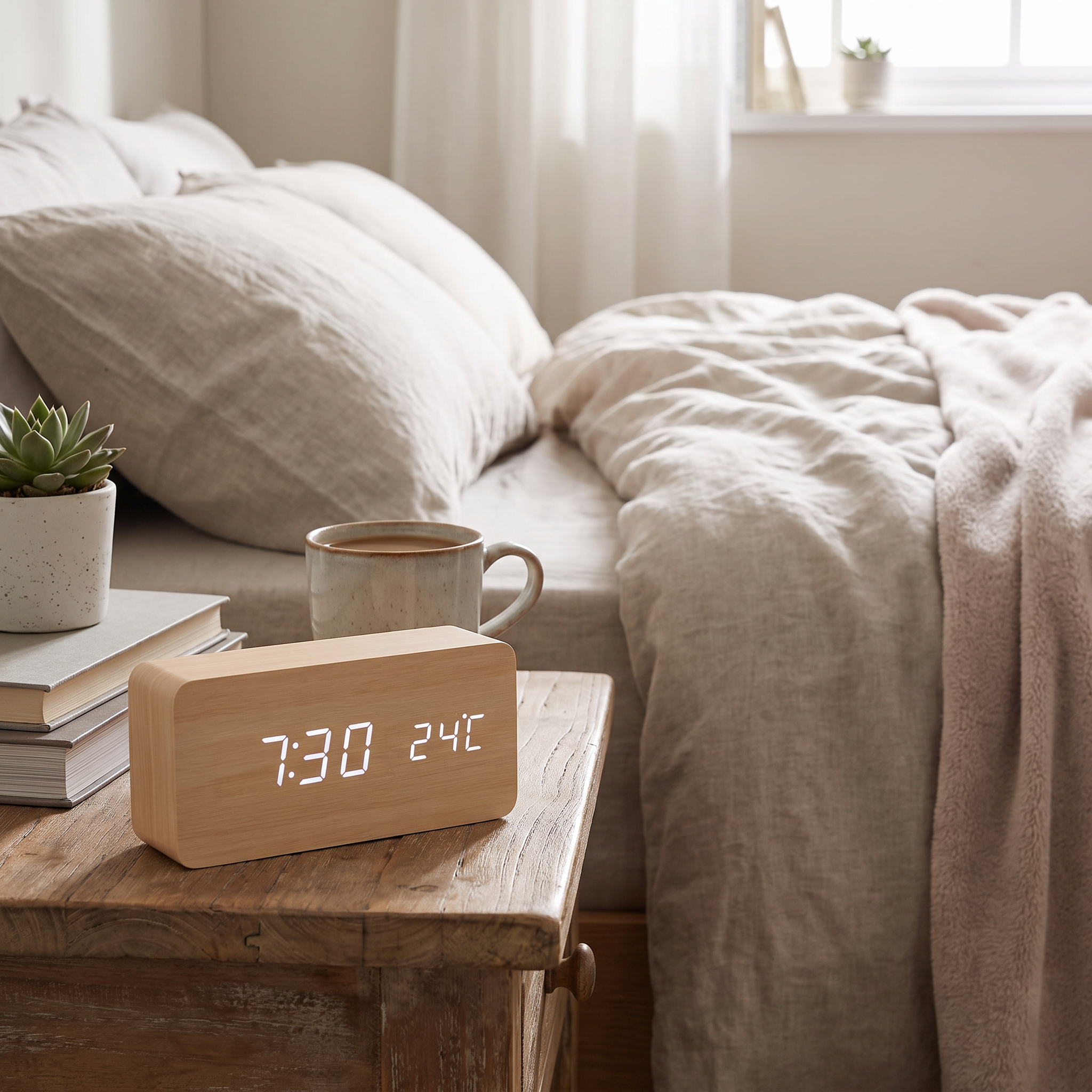 LED Smart Alarm Clock lifestyle