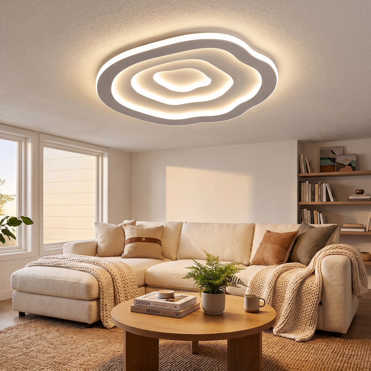 Ripple LED Ceiling Lamp lifestyle