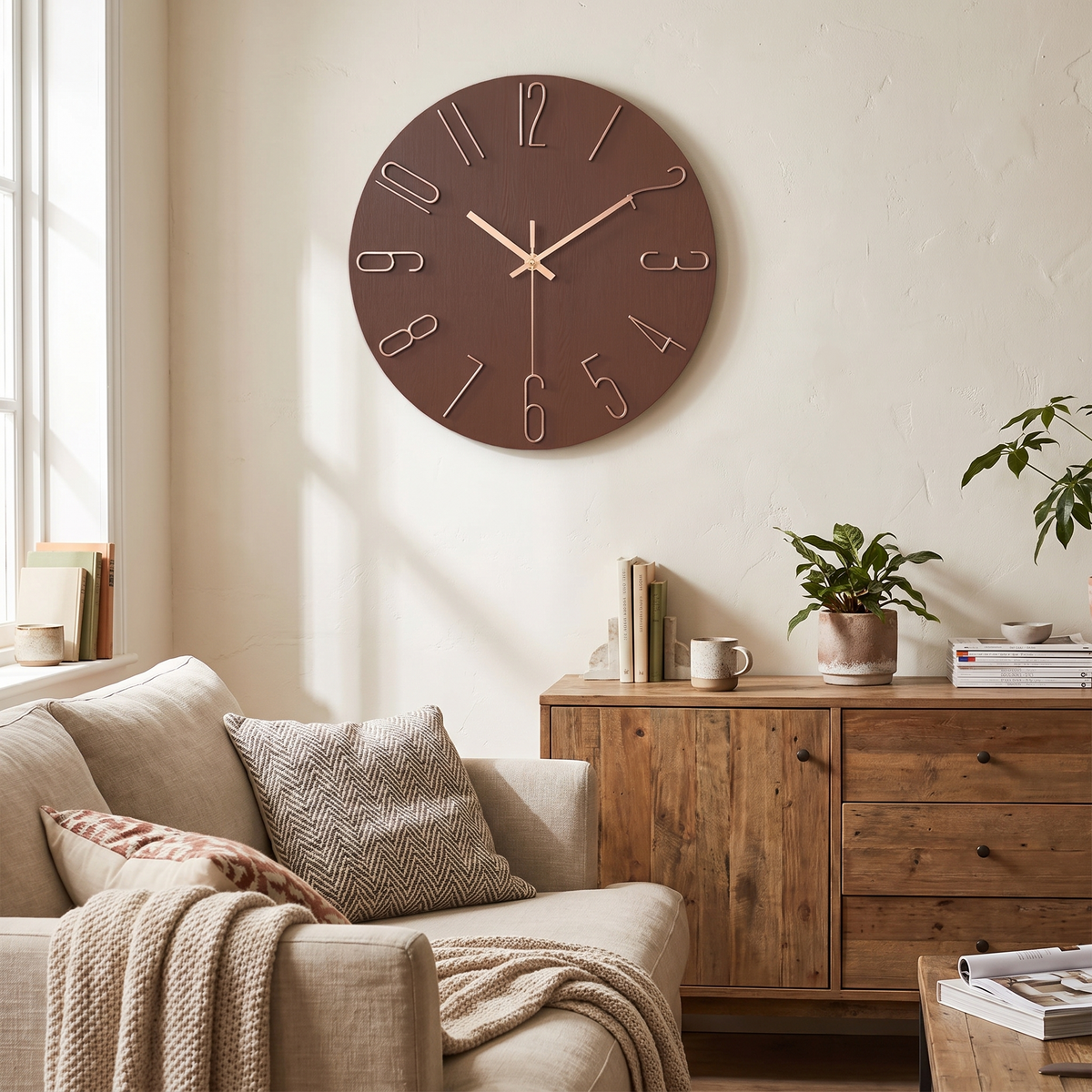 Noble Modern Wall Clock lifestyle