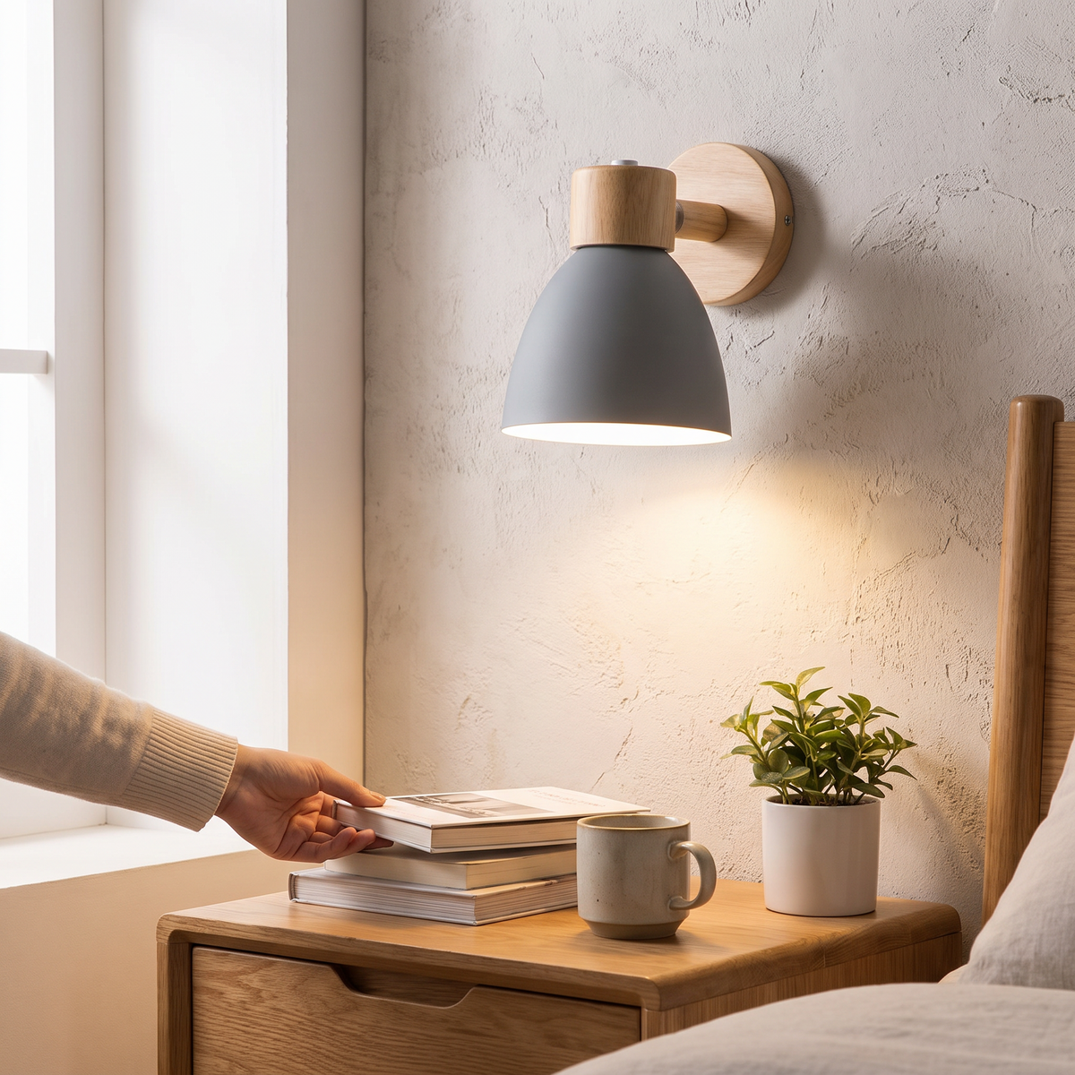 Modern Minimalist Wall Sconce lifestyle
