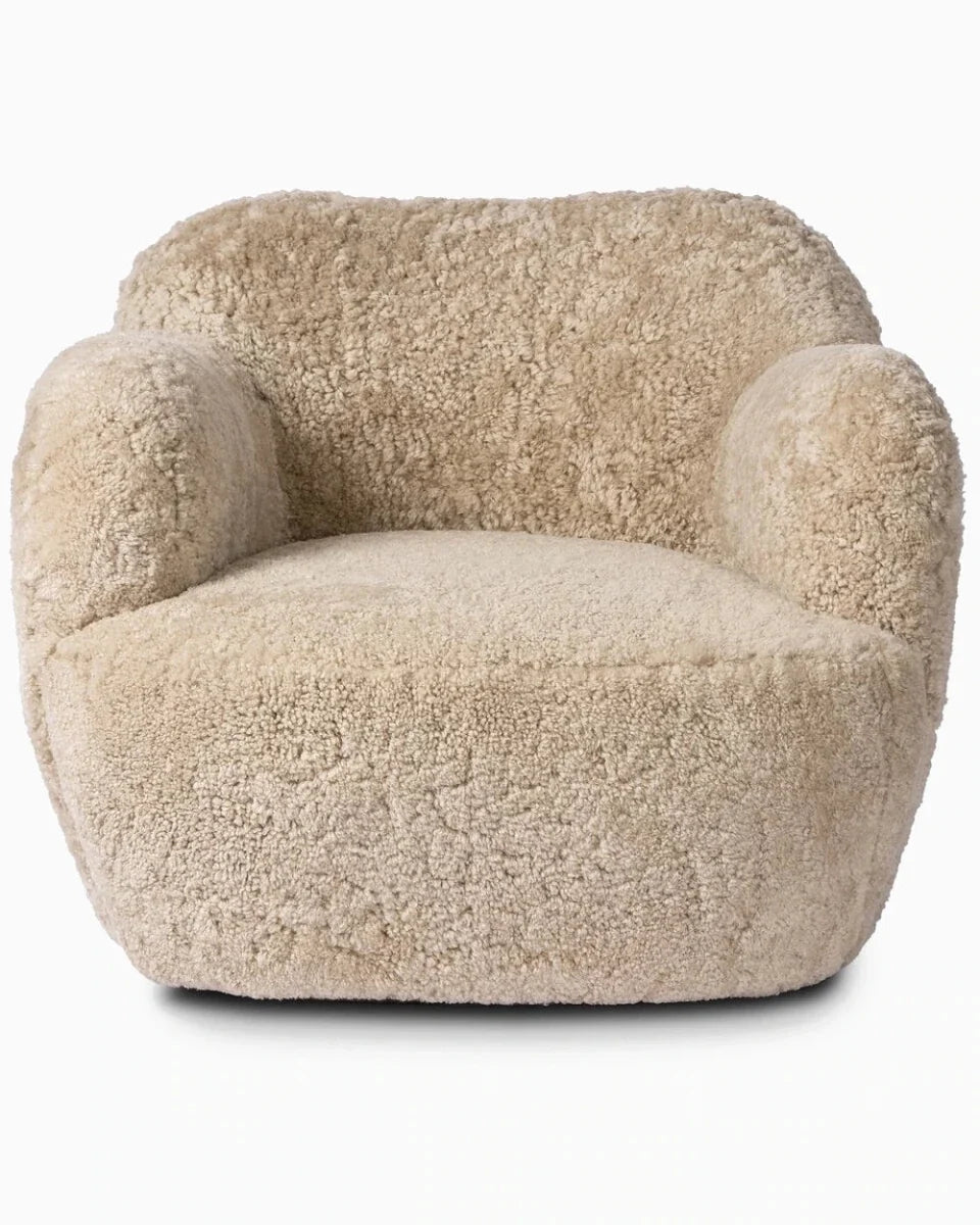 Beige Shearling