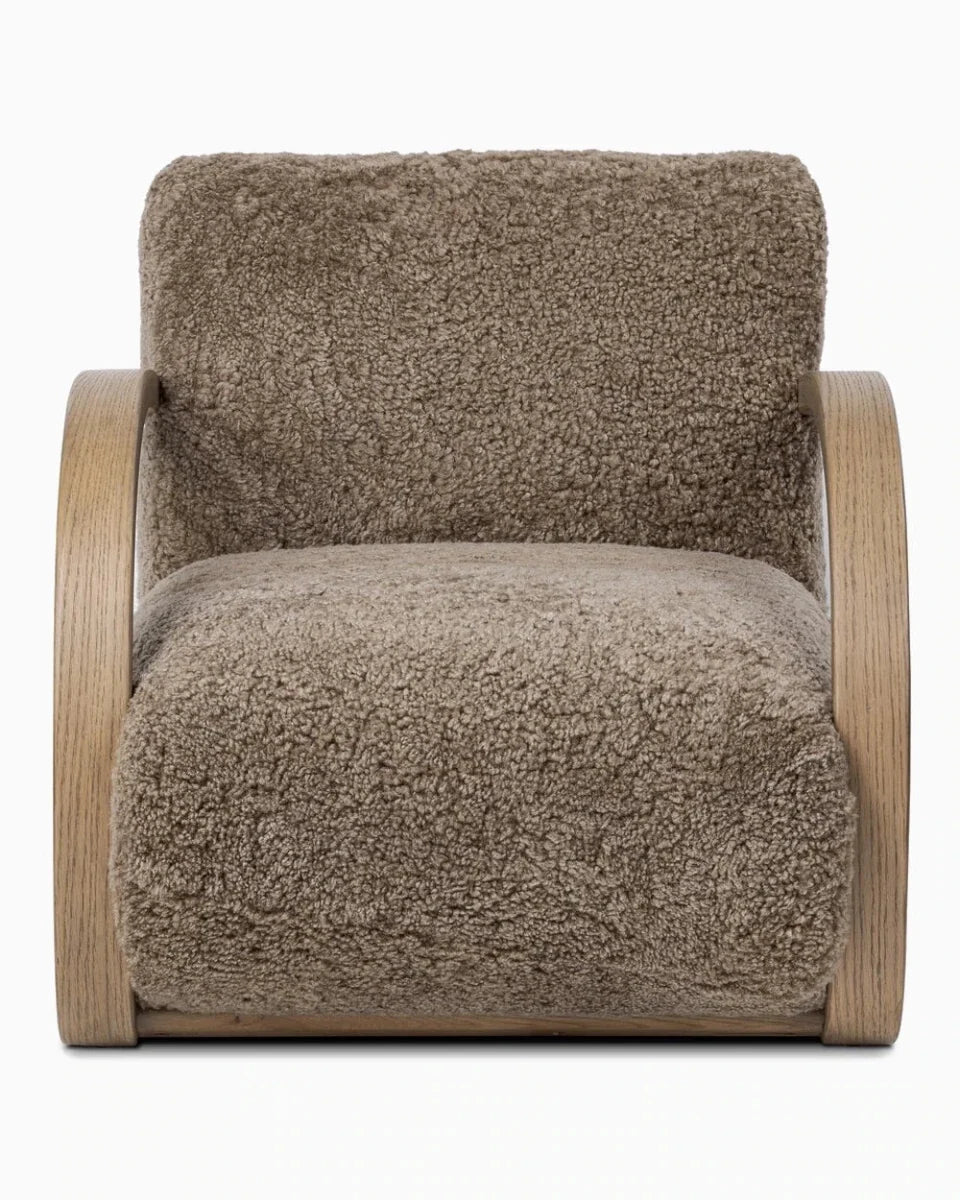 Taupe Shearling