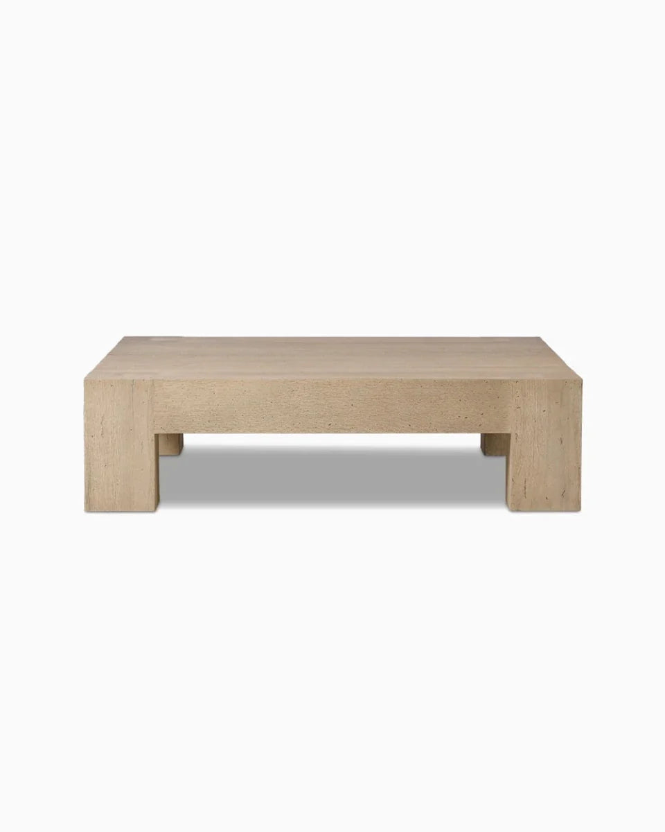 Whitewash Rustic Wormwood Oak / 55"