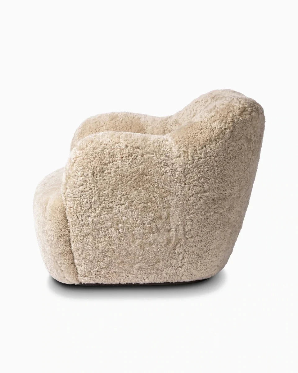 Beige Shearling