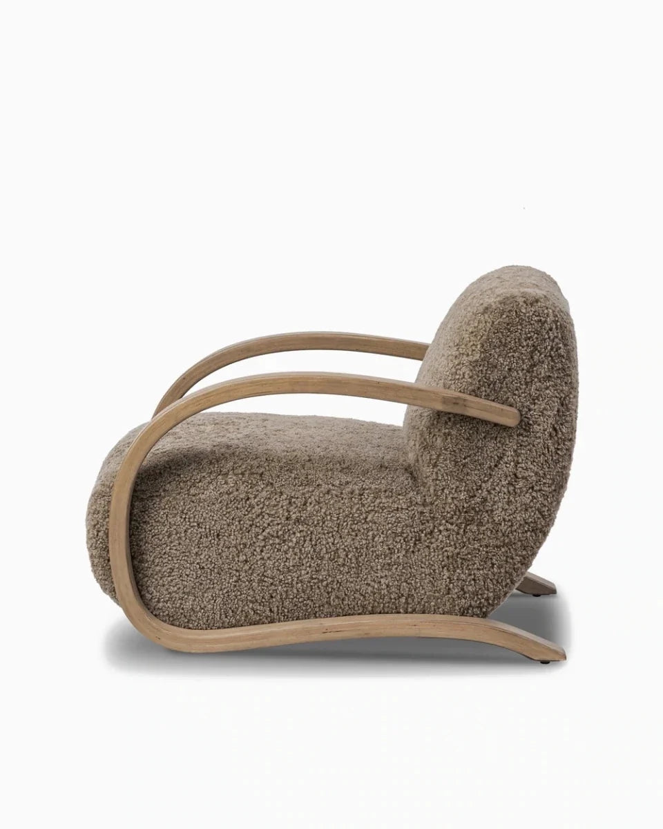 Taupe Shearling