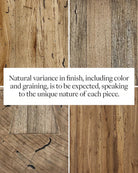 Rustic Wormwood Oak / 40"