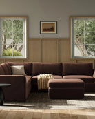 Surrey Cocoa / Sectional + Ottoman