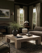 Whitewash Rustic Wormwood Oak / 55"