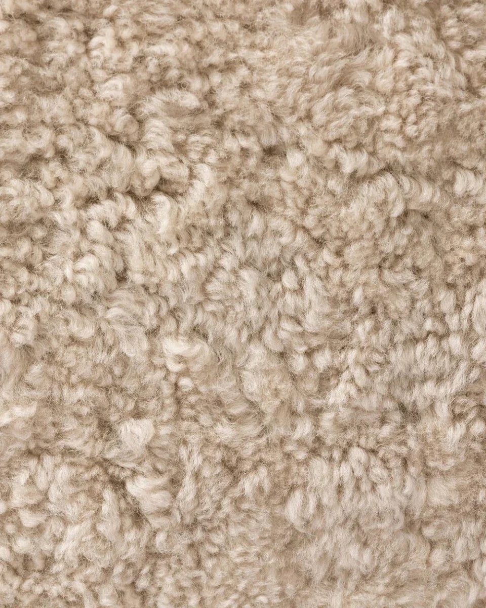 Beige Shearling