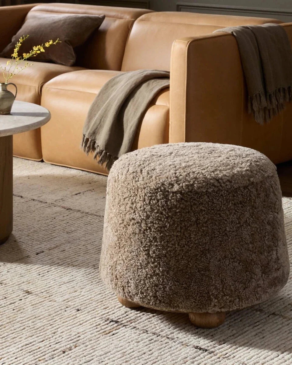 Taupe Shearling
