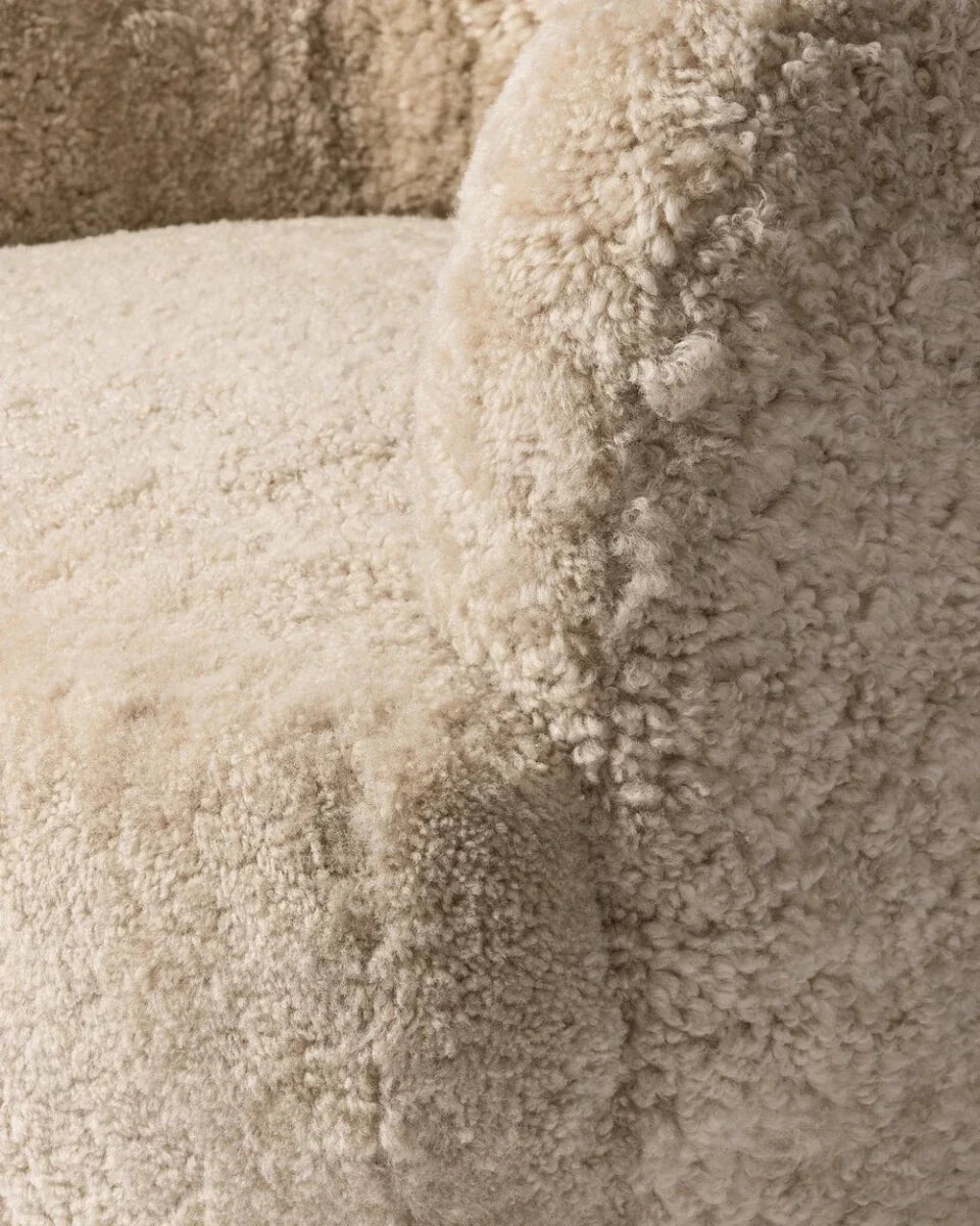 Beige Shearling
