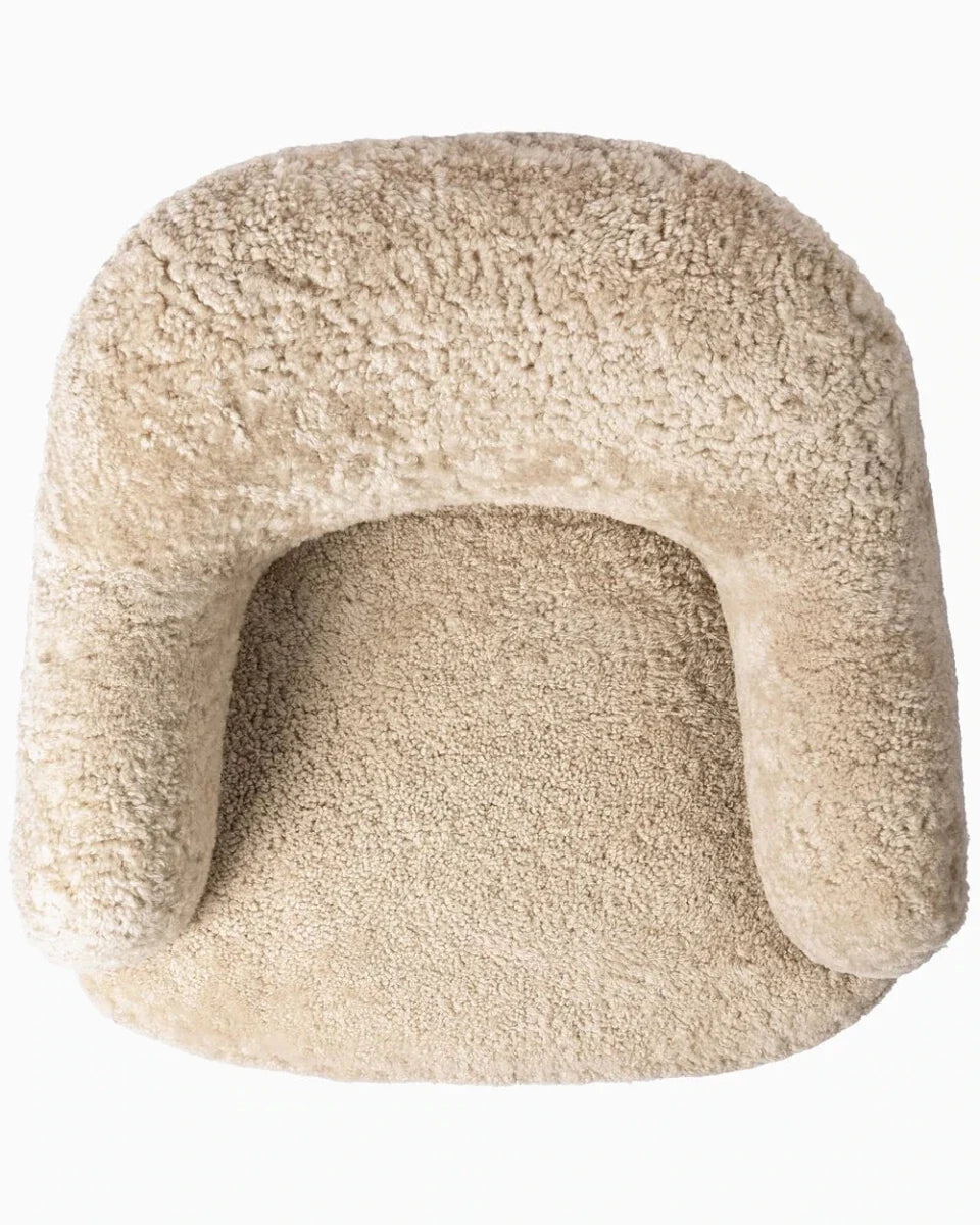 Beige Shearling