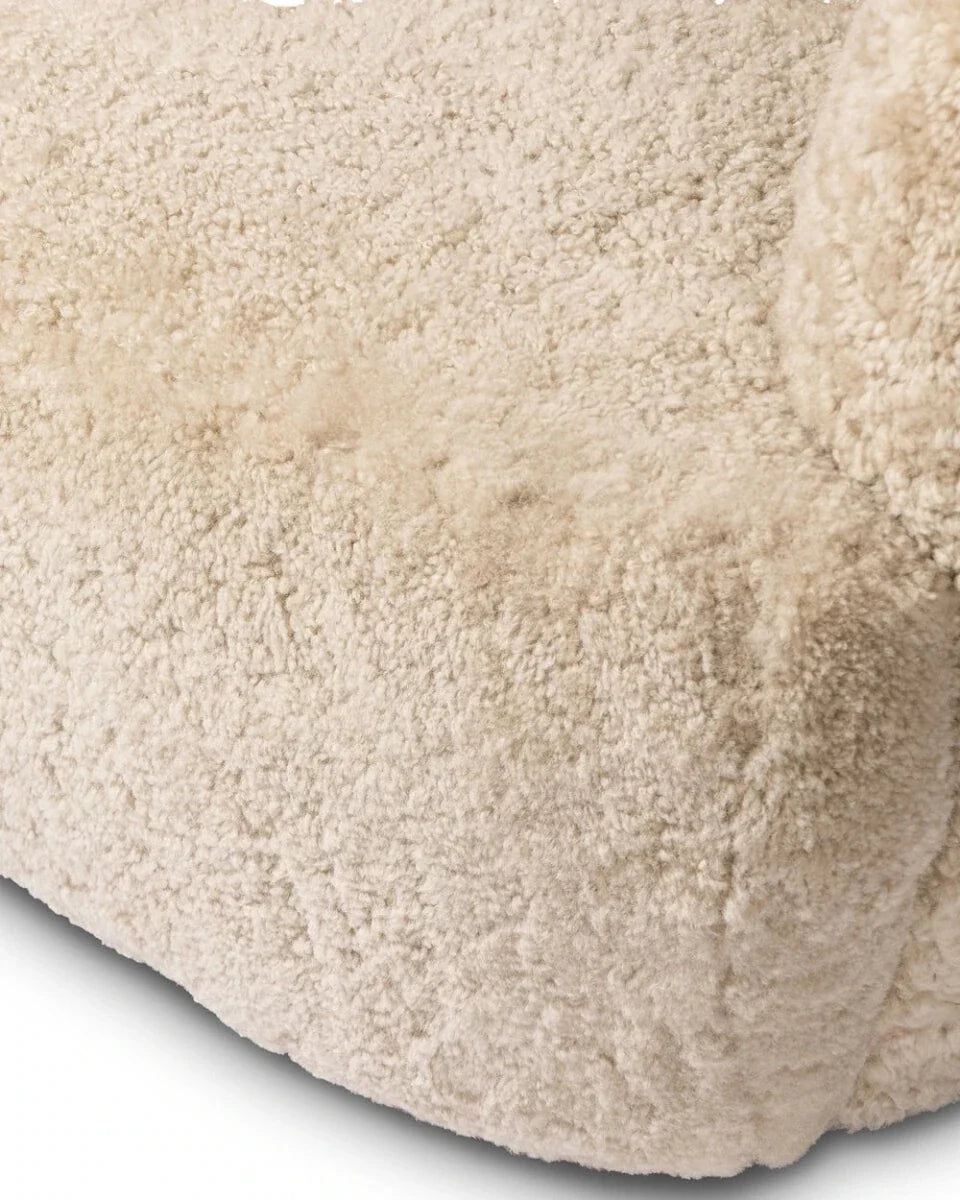 Beige Shearling