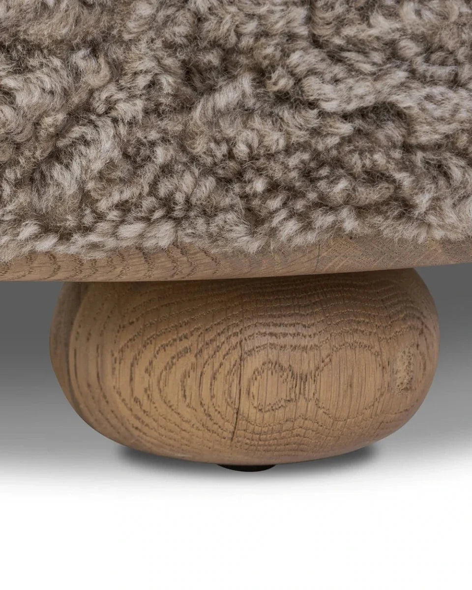 Taupe Shearling