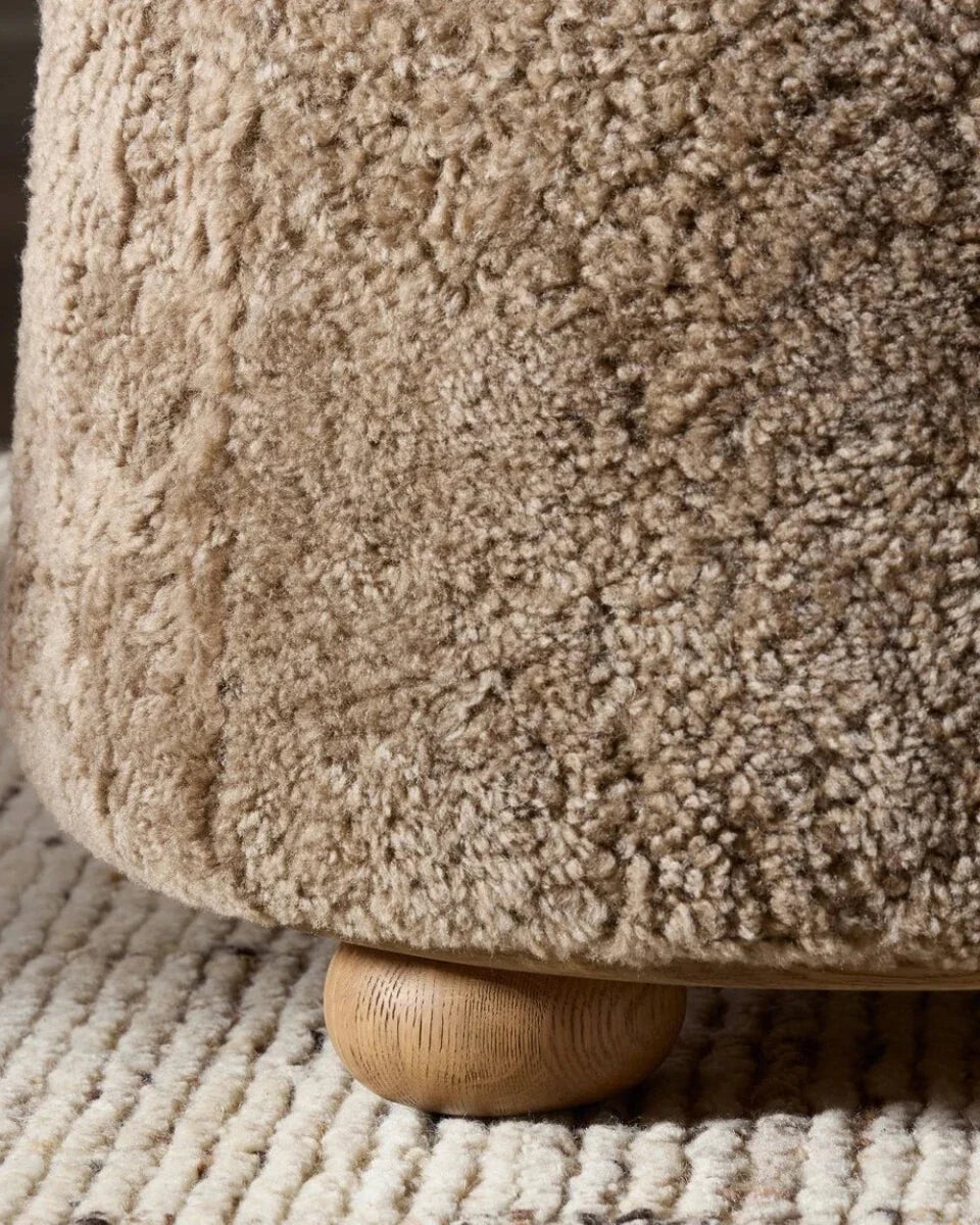 Taupe Shearling