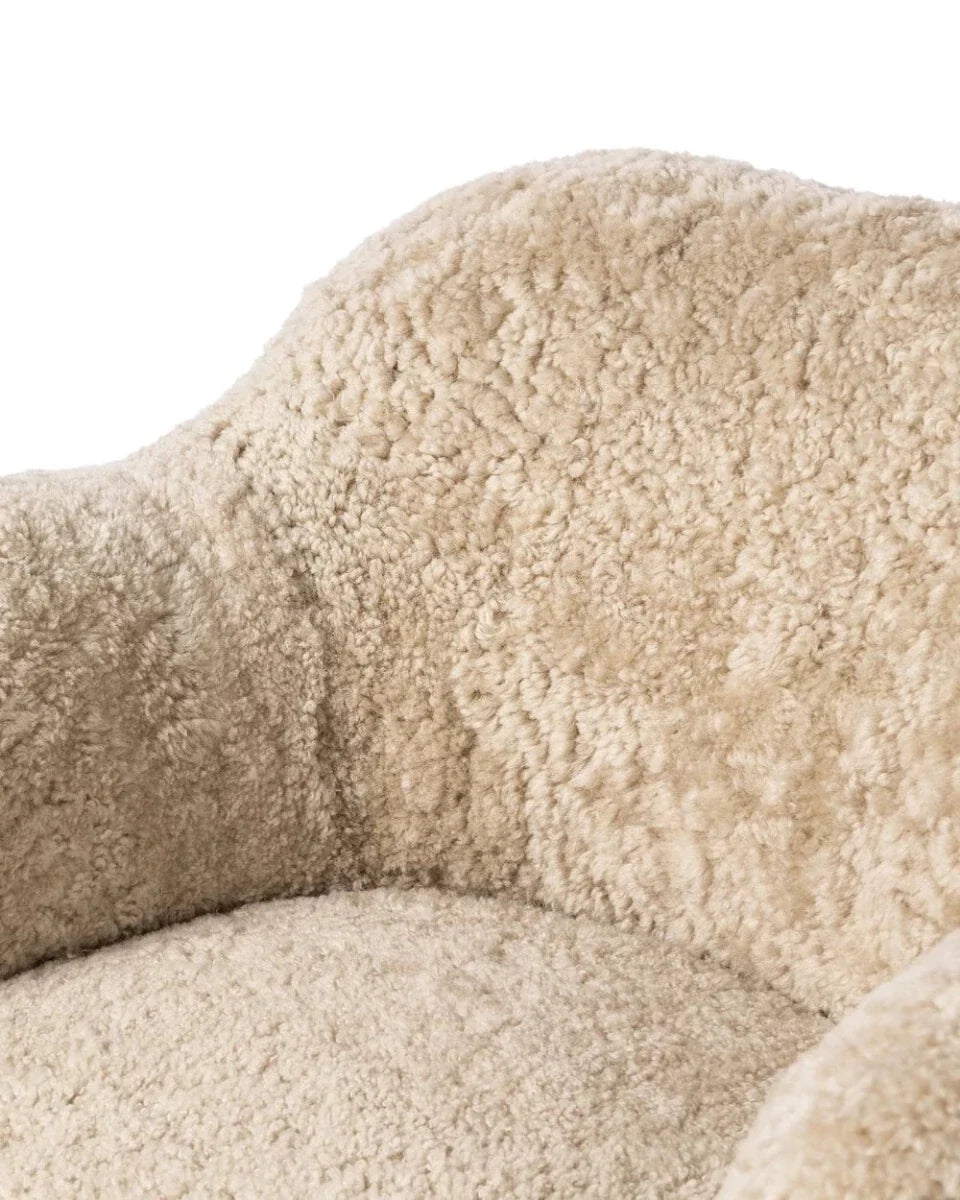 Beige Shearling