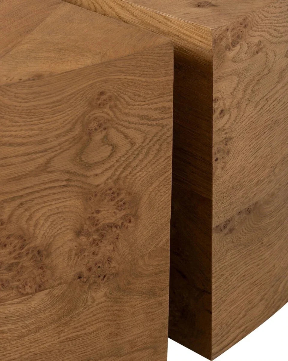 Barley Medium Burl Oak