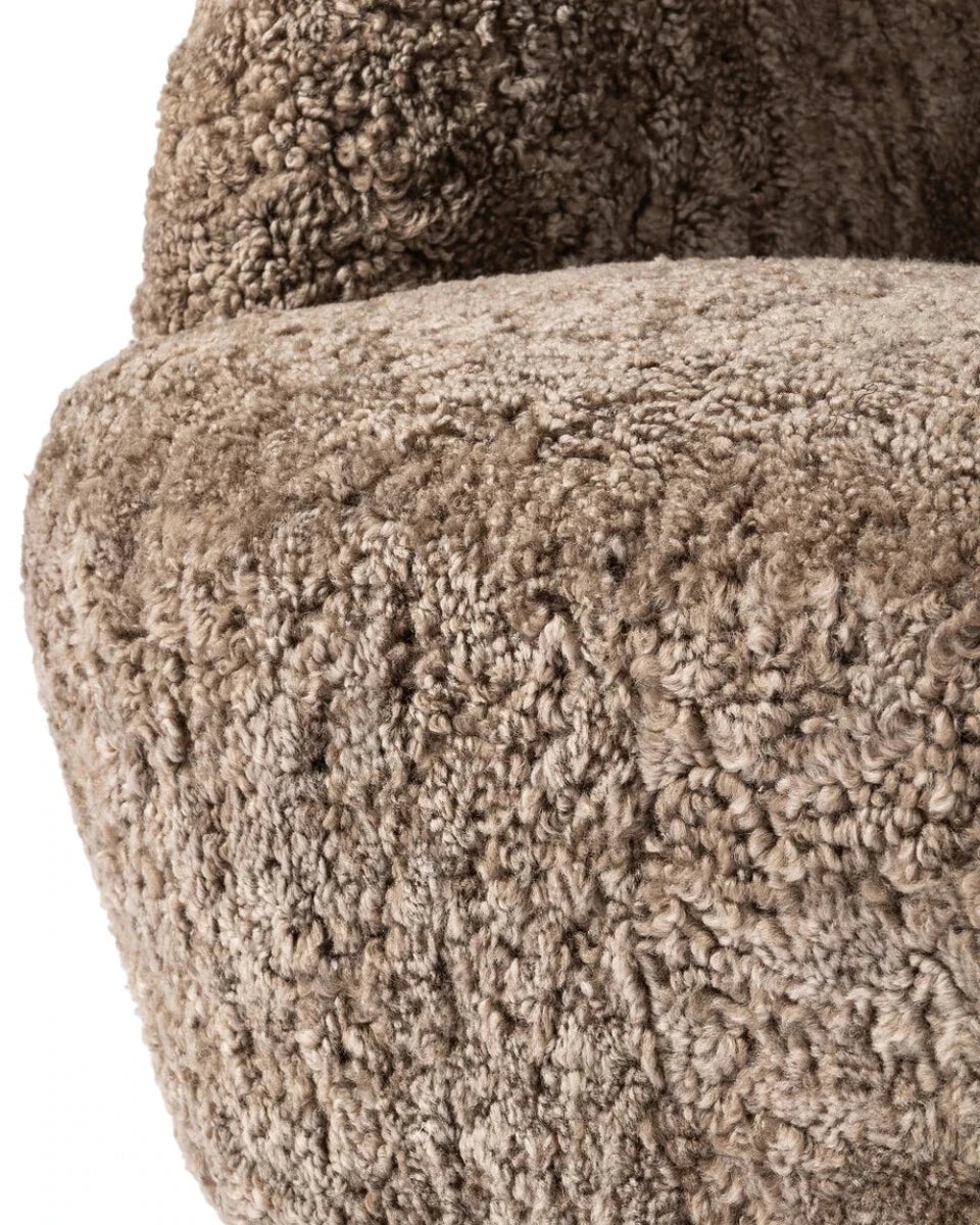 Taupe Shearling