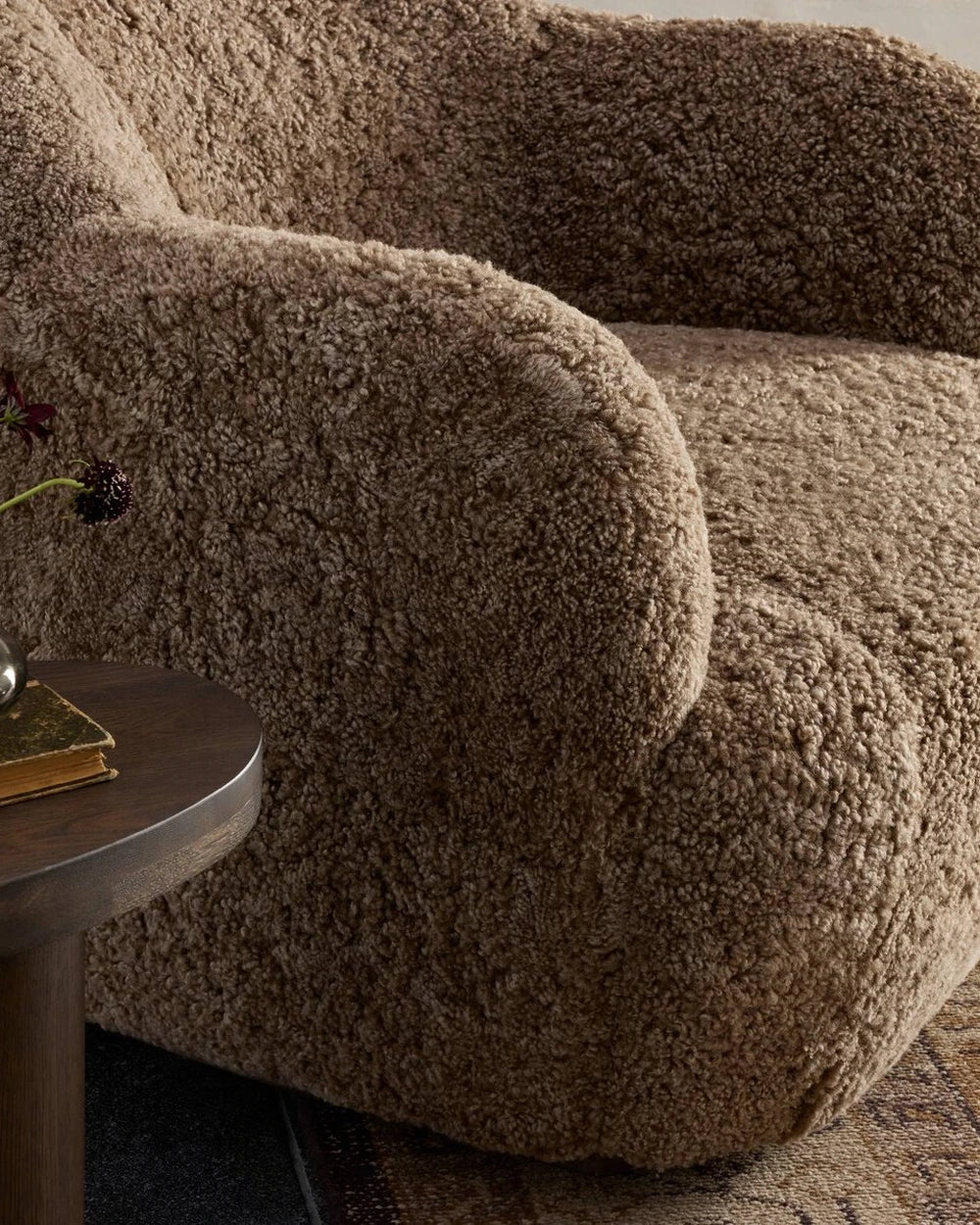 Taupe Shearling