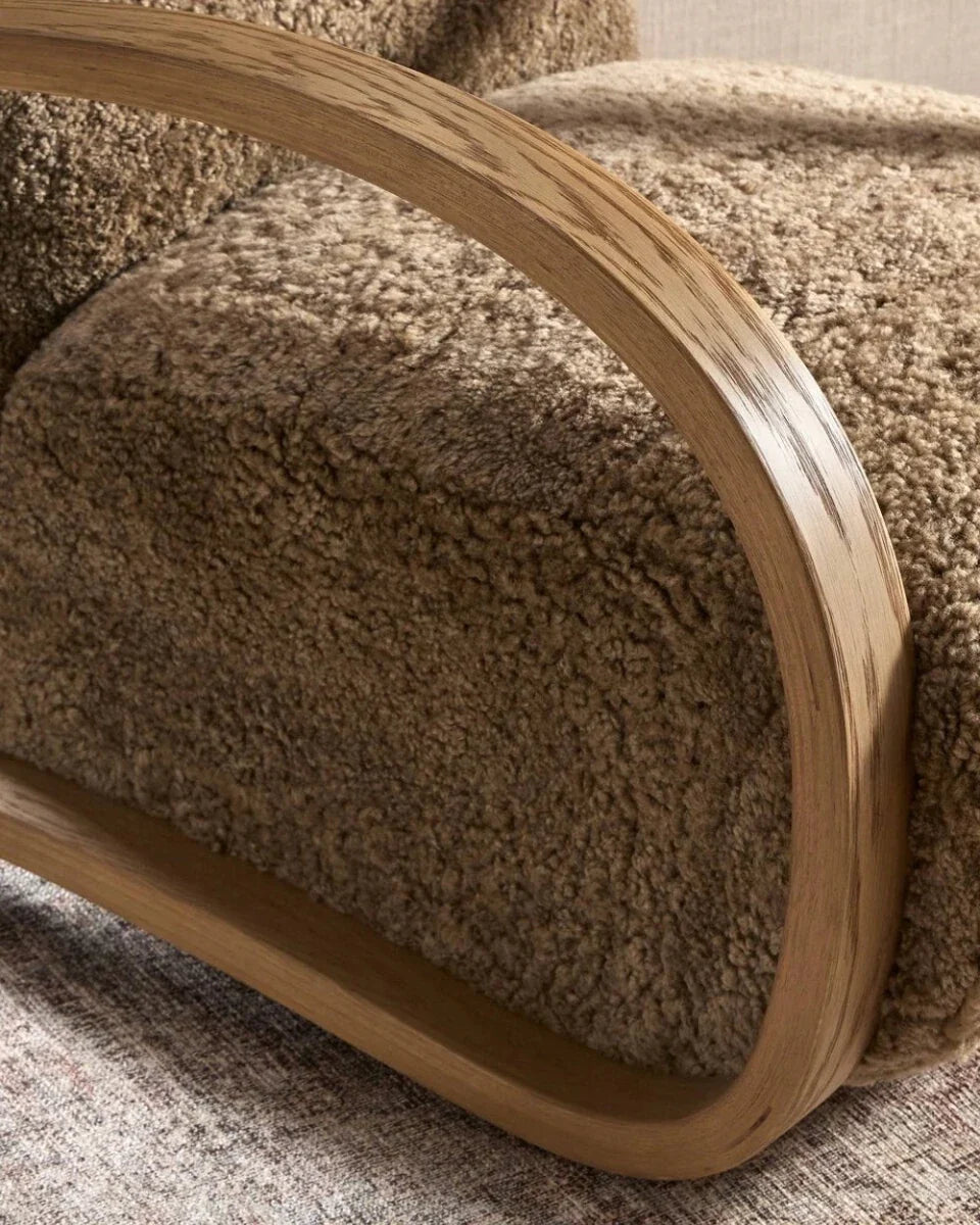 Taupe Shearling