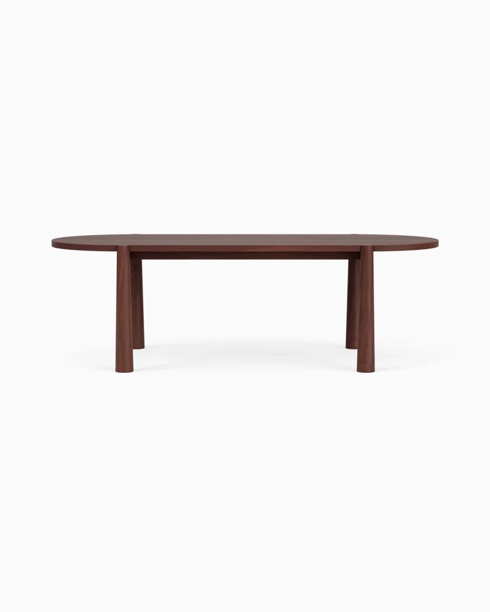 Brown Oak / 96" length | Seats 6