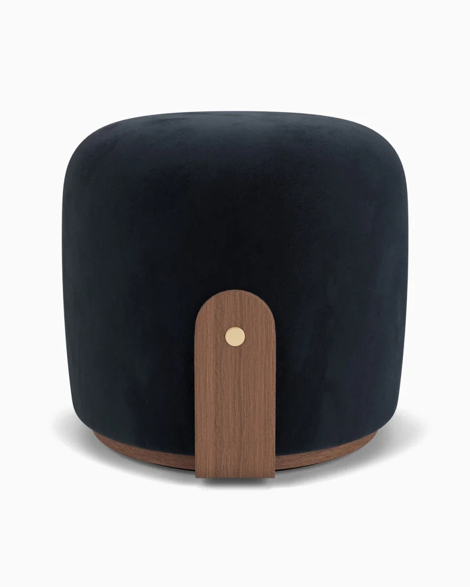 Ebony Velvet / Walnut Frame