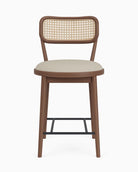Flax Linen / Walnut / Counter (24" Height)