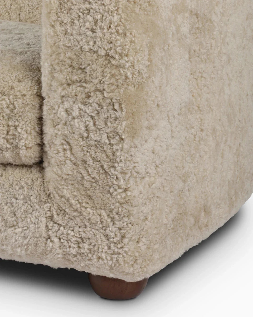 Beige Shearling