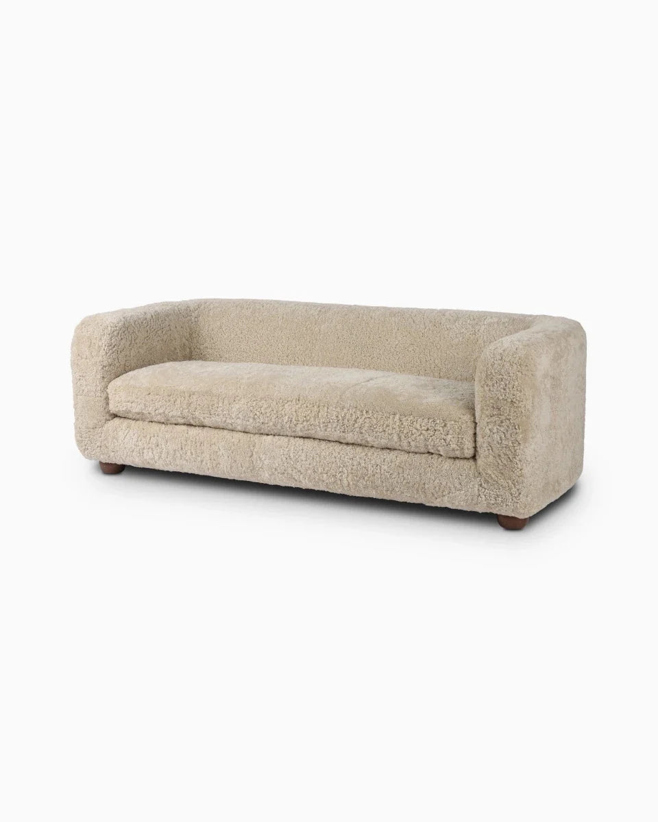 Beige Shearling